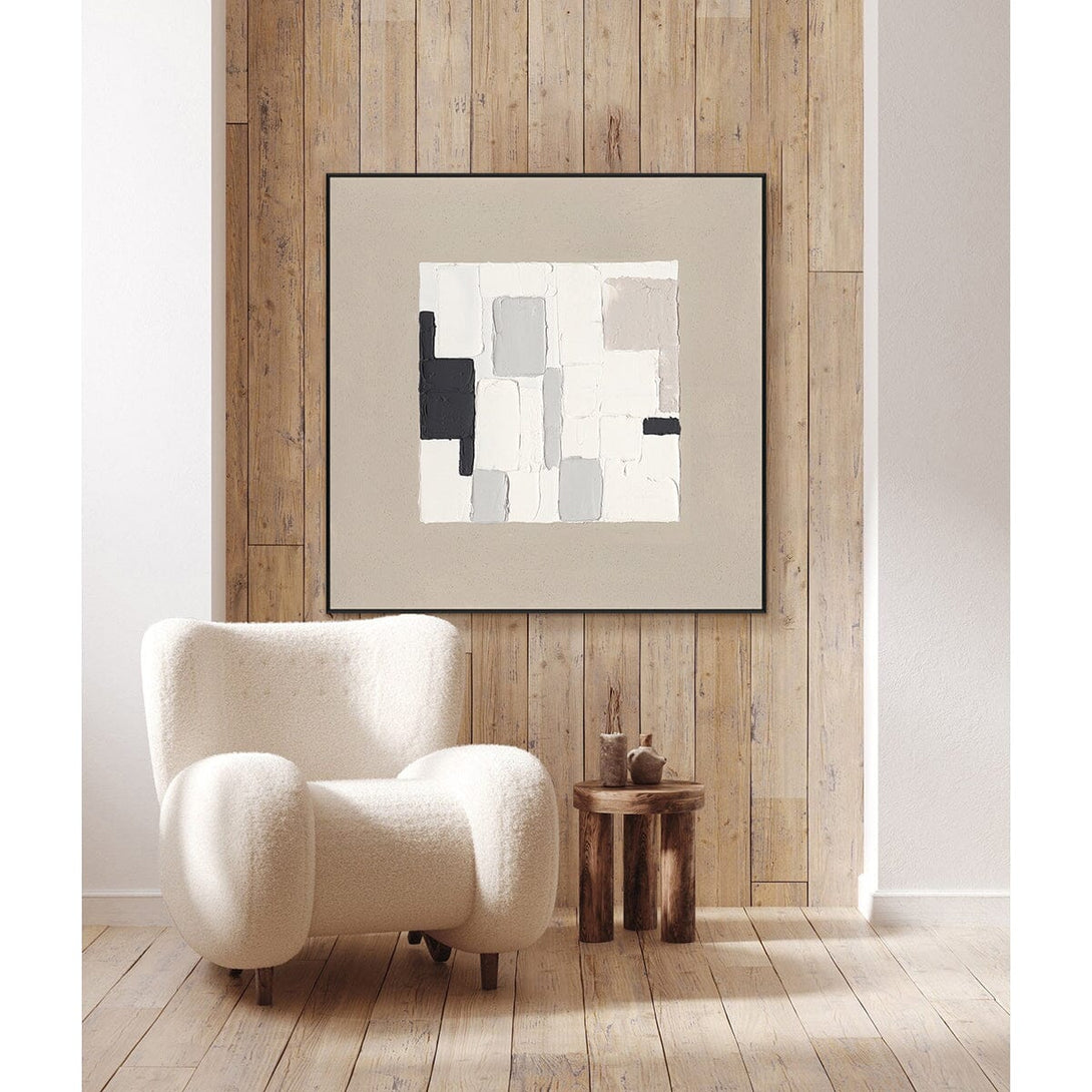 Warm Tone Geometric Art #M4791 Painting artwepaint 