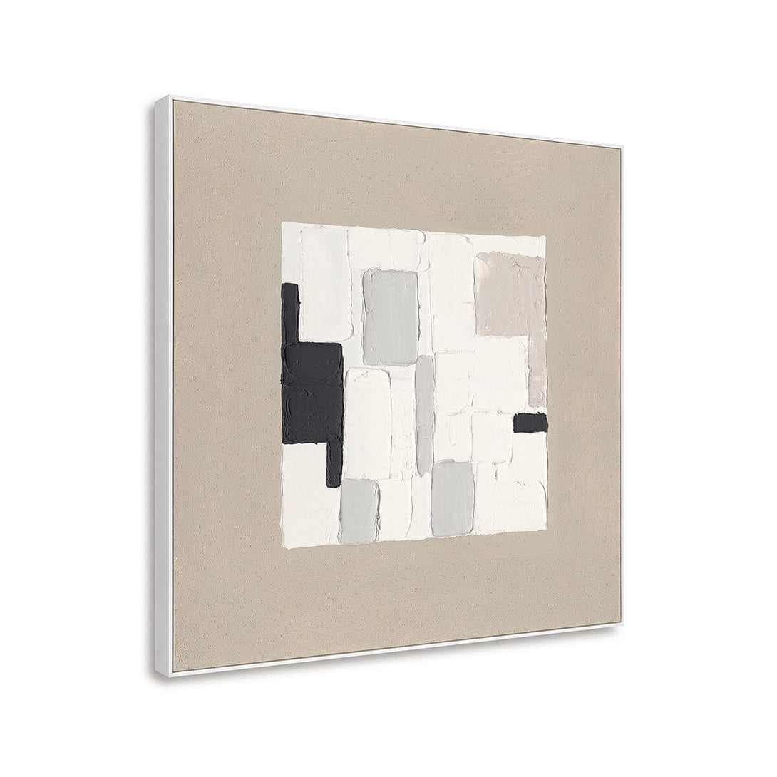 Warm Tone Geometric Art #M4791 Painting artwepaint 
