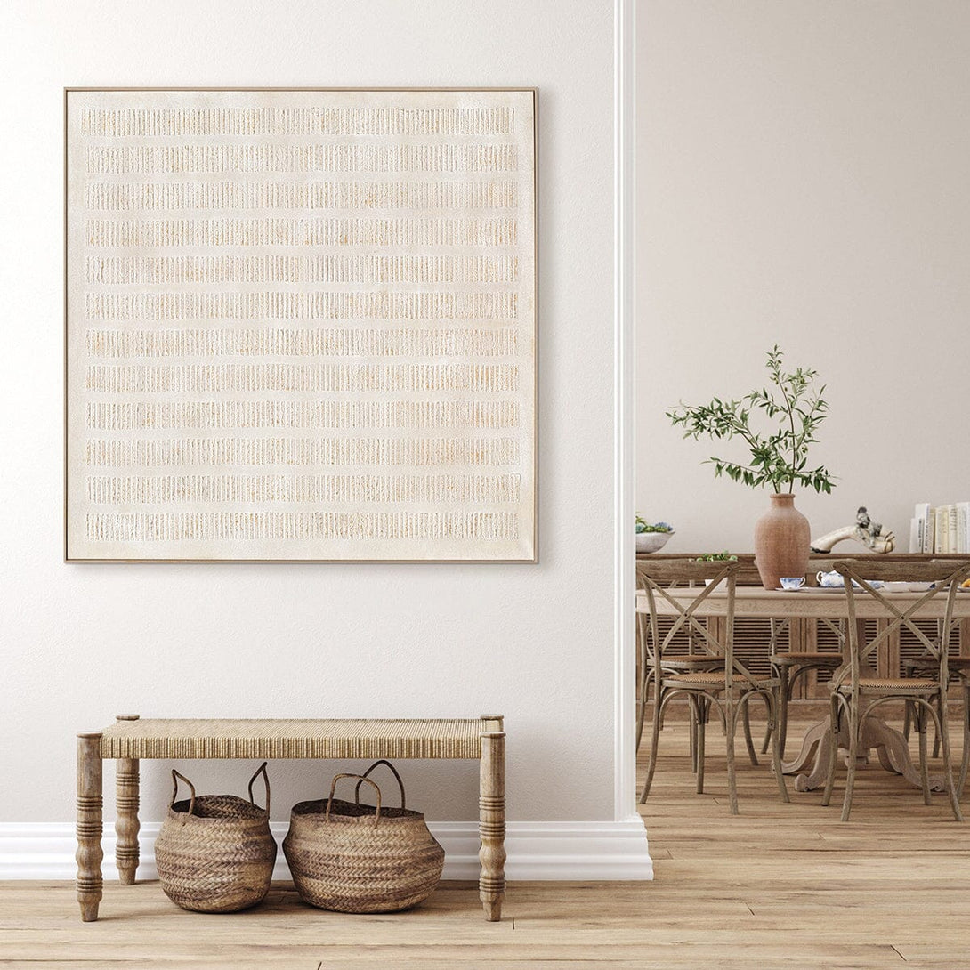 Whispered Gold - Textured Line Abstract Painting #P4514 Painting artwepaint 