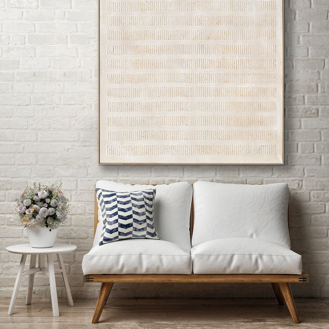 Whispered Gold - Textured Line Abstract Painting #P4514 Painting artwepaint 