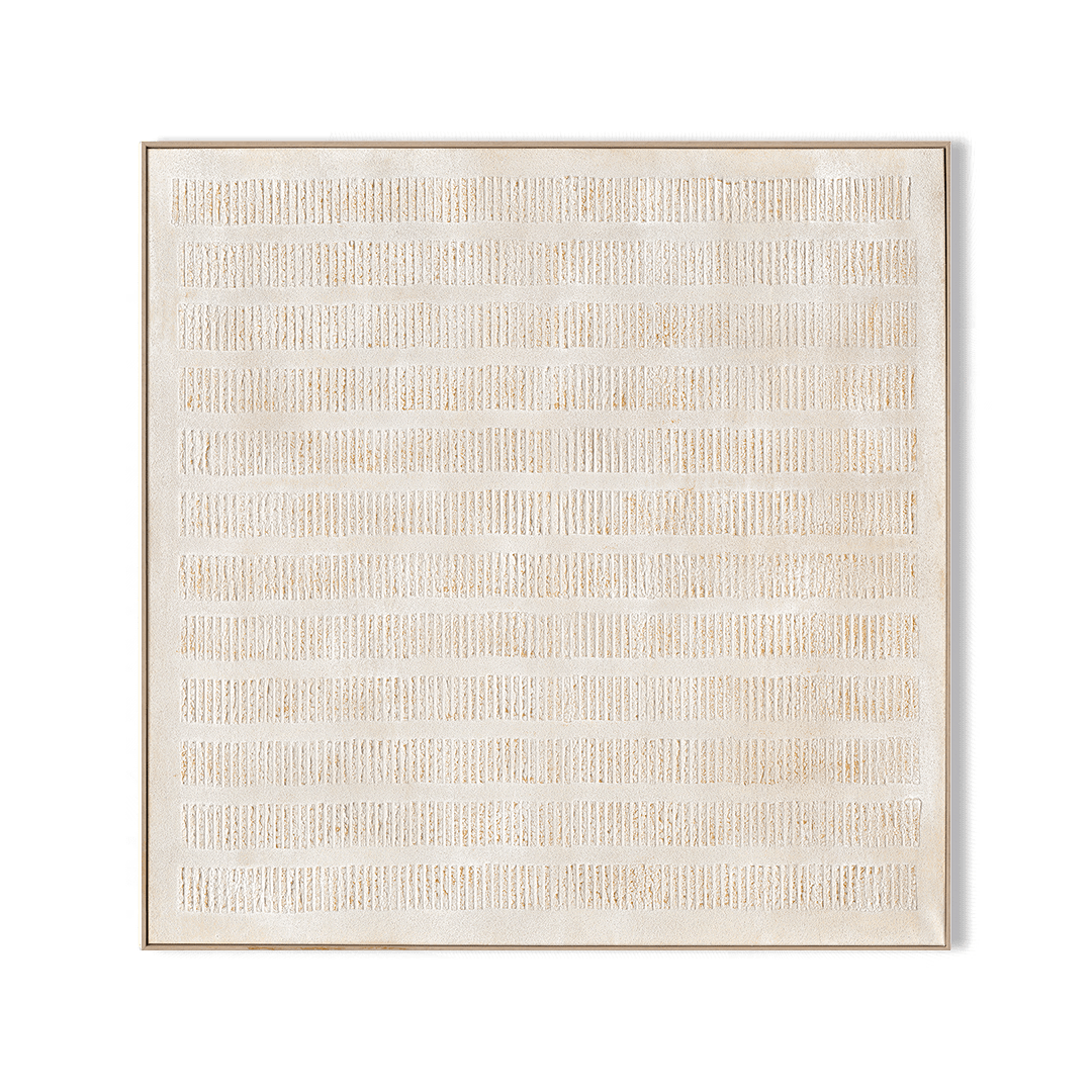 Whispered Gold - Textured Line Abstract Painting #P4514 Painting artwepaint 