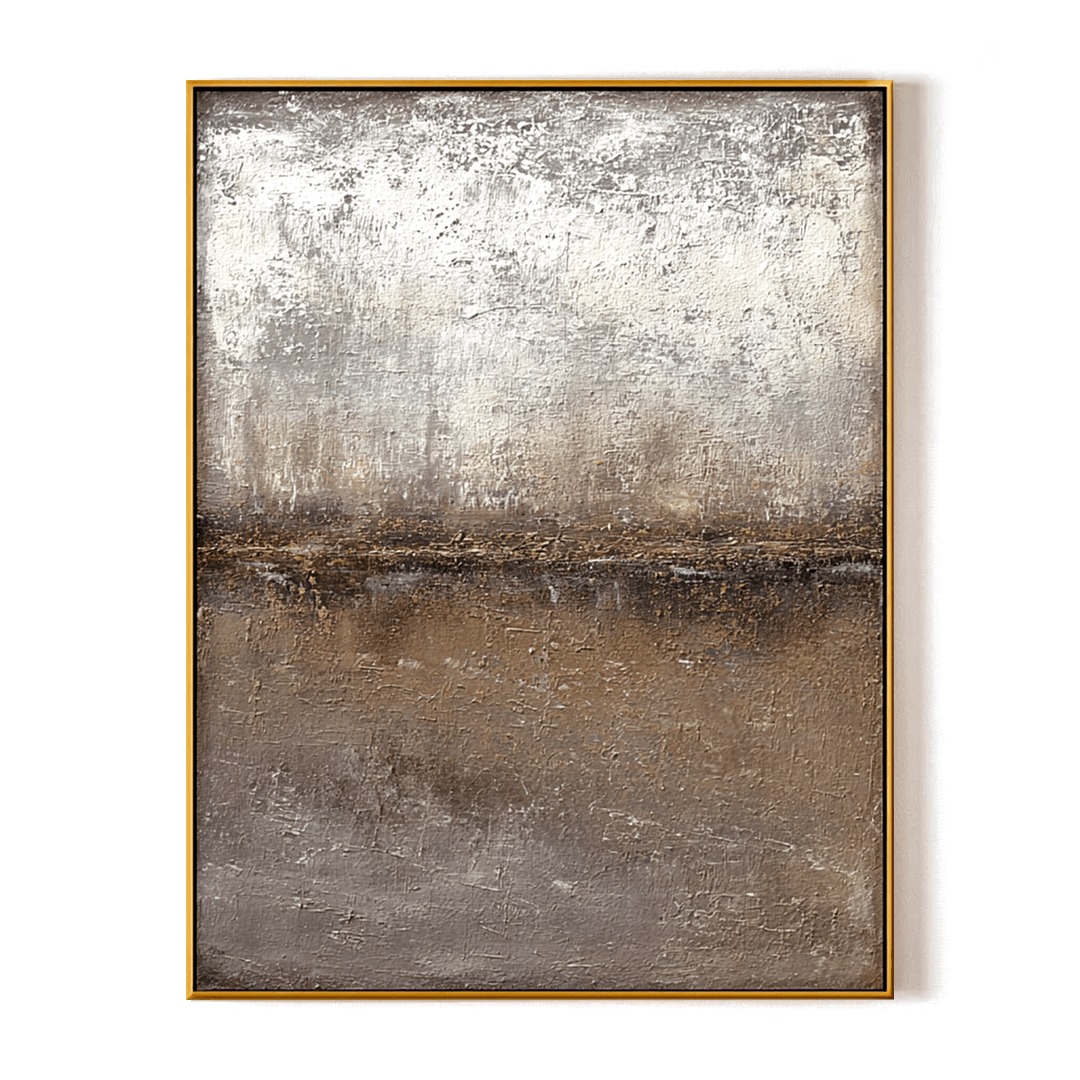 Whispering Earth-Tone Abstract Painting #93008 Painting artwepaint 