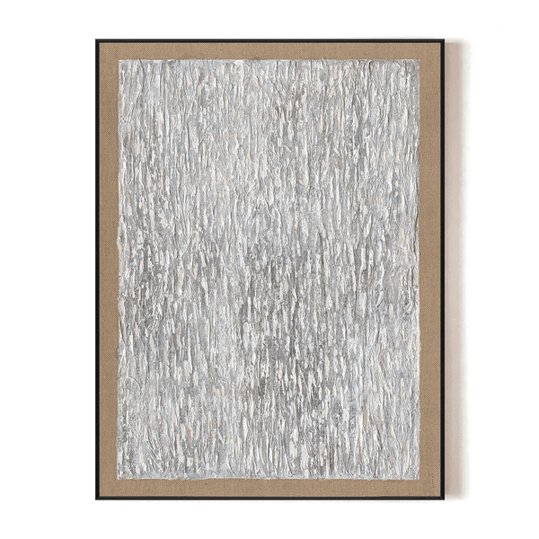 Whispers of Dawn - Grey White Abstract Painting #J5090 Painting artwepaint 