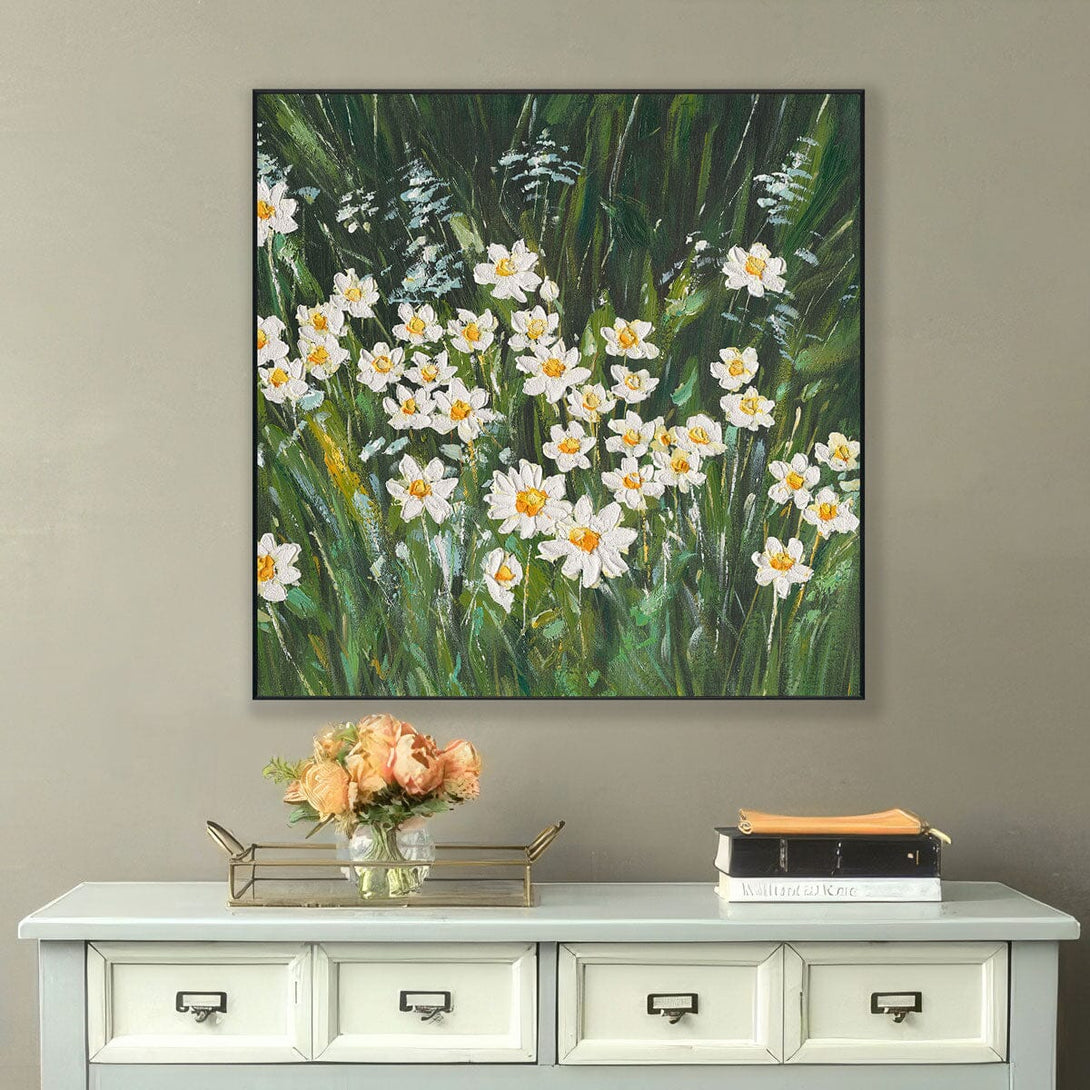 Wild Meadow – Nature Floral Painting#L0669 Painting artwepaint 