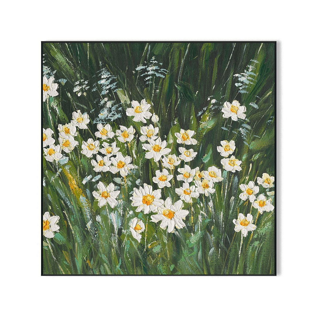 Wild Meadow – Nature Floral Painting#L0669 Painting artwepaint 